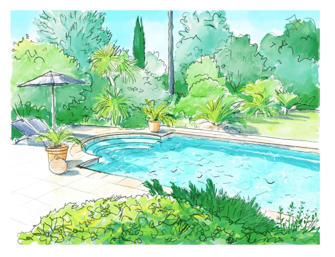 Le Domaine Des Muriers - Charme, Chic, Calme En Provence Cote D'azur